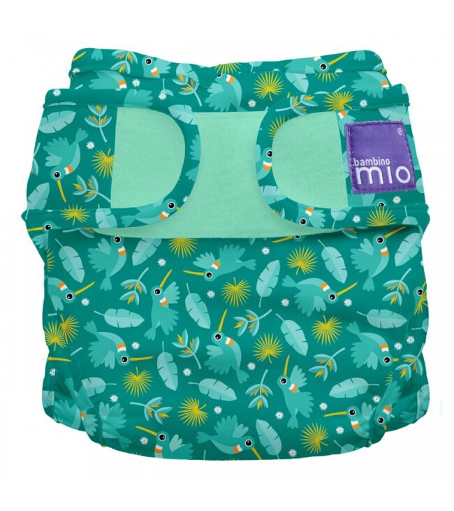 Pannolino lavabile Miosoft Cover - Taglia 2 - Hummingbird - Bambino Mio