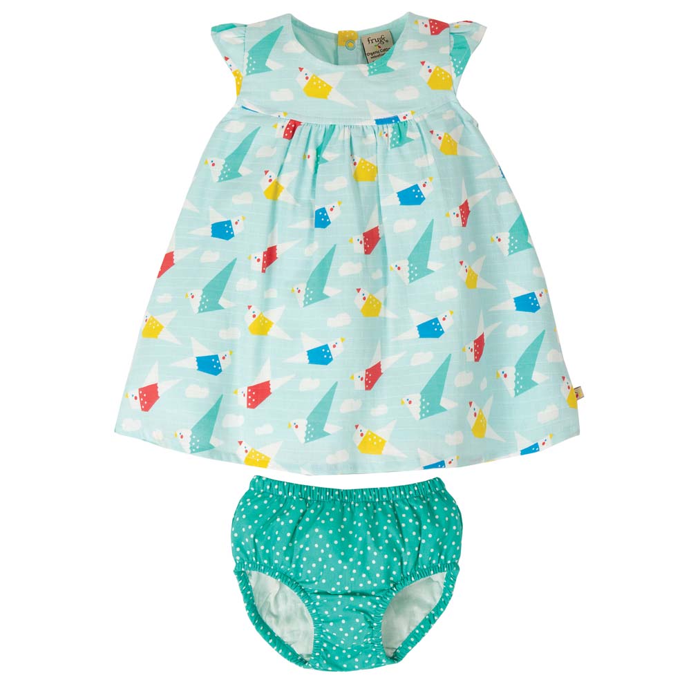 outfit in mussola origami 3-6 mesi - Frugi