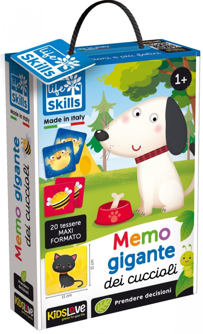 Life skills Memo gigante dei cuccioli - Kidslove