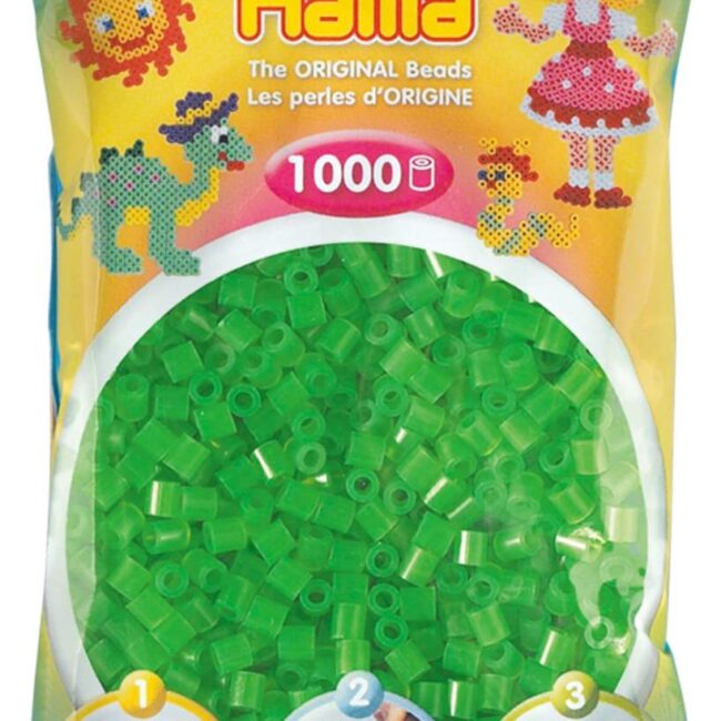 1000 Perline da stirare Verde Neon - Hama