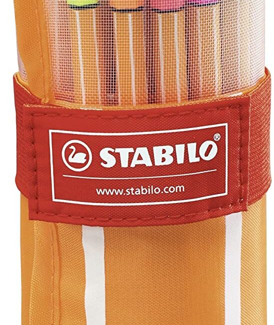 Fineliner - STABILO point 88 - Rollerset con 30 Colori - Stabilo