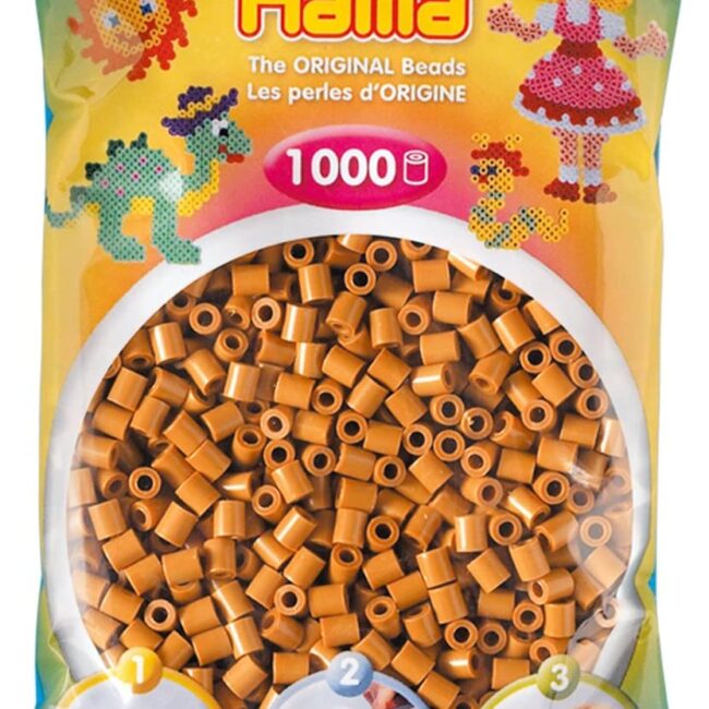 1000 Perline da stirare marrone chiaro - Hama