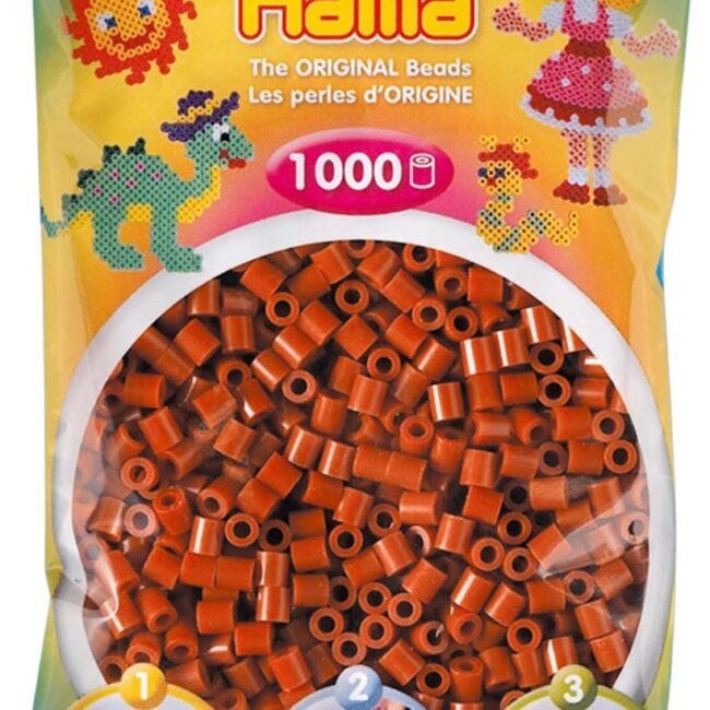 1000 Perline da stirare marrone - Hama