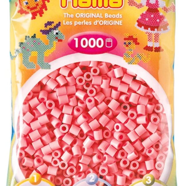 1000 Perline da stirare rosa chiaro - Hama