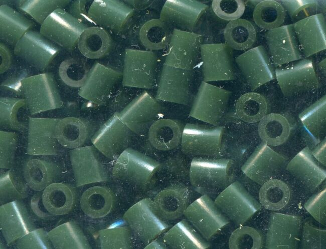 1000 Perline da stirare verde scuro - Hama