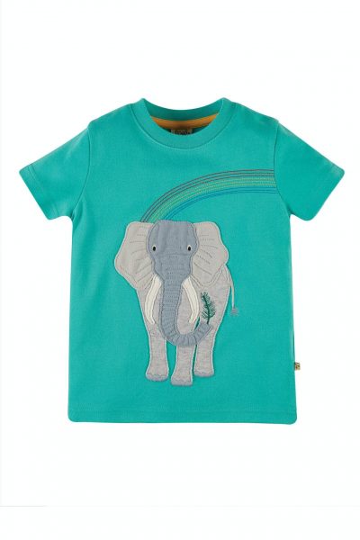 T shirt elefante 3/4 anni - Frugi