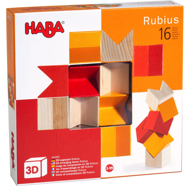 Gioco di composizione 3D Rubius - Haba