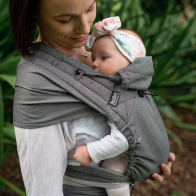 Neko Half Buckle Bold Baby Size - Marsupio Ibrido Ergonomico Regolabile