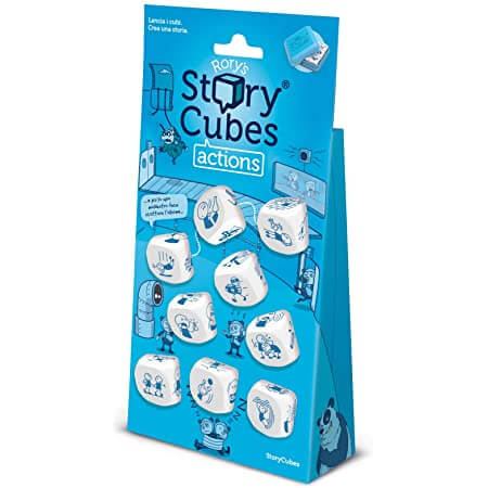 Rory's Story Cubes Actions Hangtab (Azzurro) - Asmodee