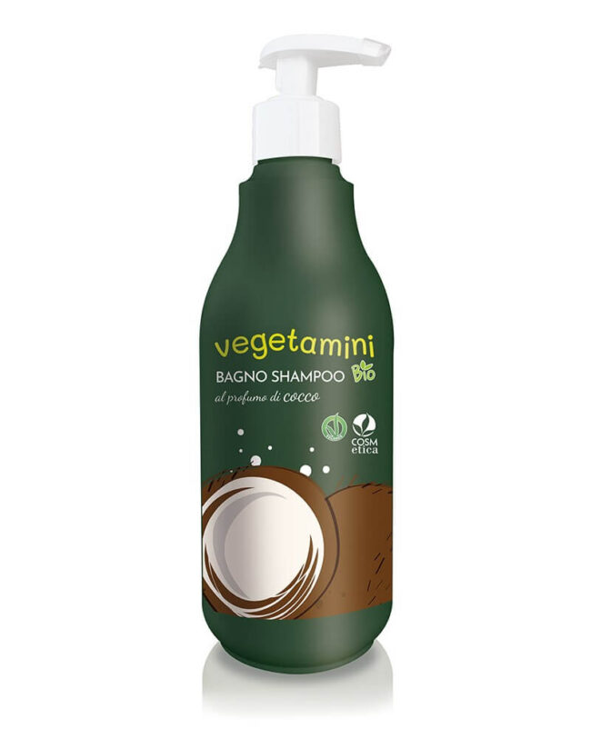 Bagno shampoo bio al cocco da 500ml - Vegetamini
