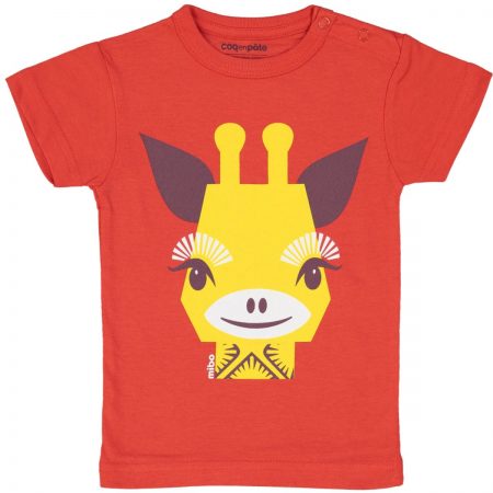 T-shirt giraffa 6 anni - Coq en Pâte