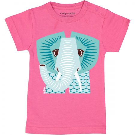T-shirt baby elefante 1 anno - Coq en Pâte