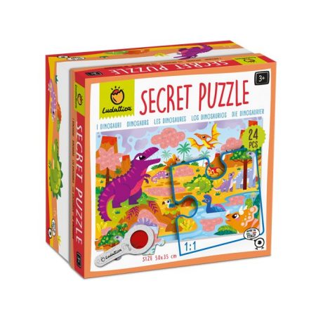 Secret puzzle dinosauri - Ludattica