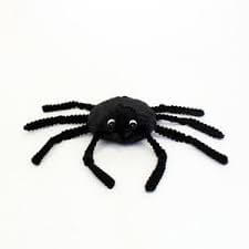 Peluche Spider Black - Les Deglingos