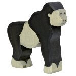 Gorilla in legno - Goki