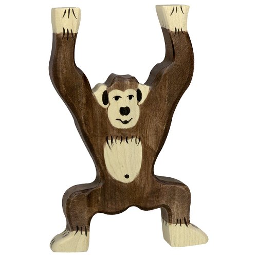 Scimmia in legno - Goki