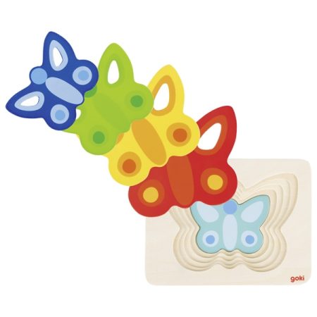 Puzzle livelli farfalla - Goki