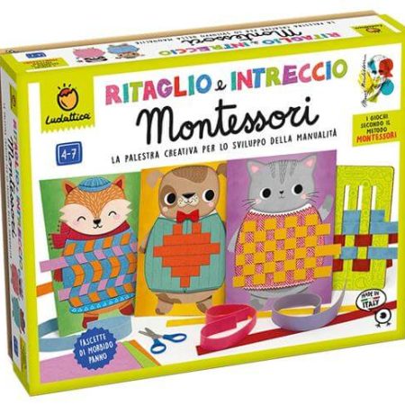 Ritaglio e Intreccio Montessori - Ludattica