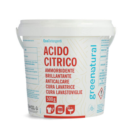Secchiello di Acido Citrico 2 kg - GreeNatural