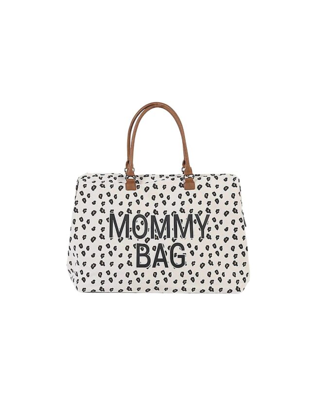 Mommy Bag Borsa Fasciatoio - 55 x 30 x 40 cm - Leopardato - Childhome