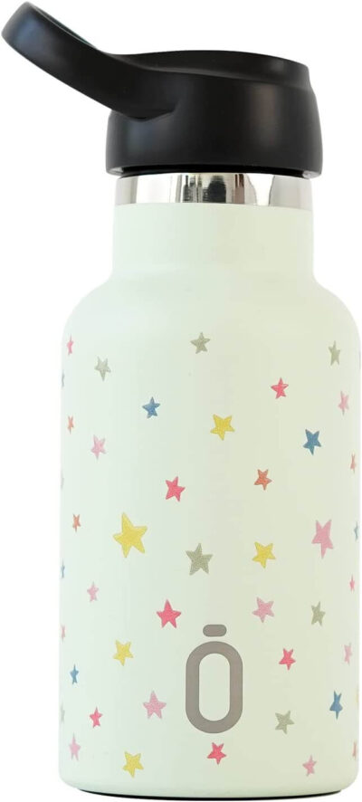 Borraccia Termica in Ceramica Sport Confetti Stars Mint 350 ml - Runbott