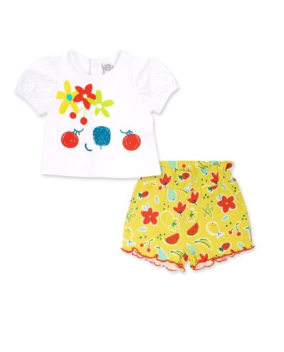Set T-Shirt e Shorts Flower Sunday - Tuc Tuc