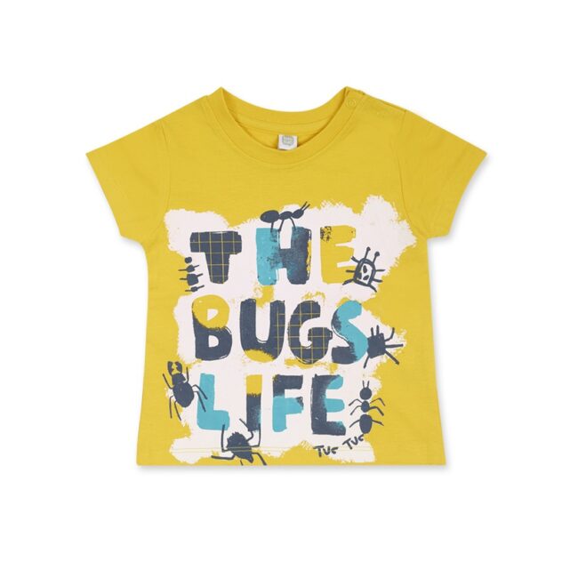T-Shirt Yellow Tiny Critters - Tuc Tuc