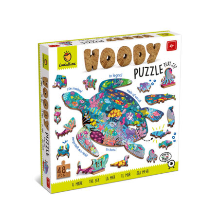 Woody puzzle – oceano - Ludattica