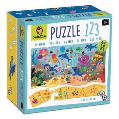 Puzzle 123 Il Mare - Ludattica