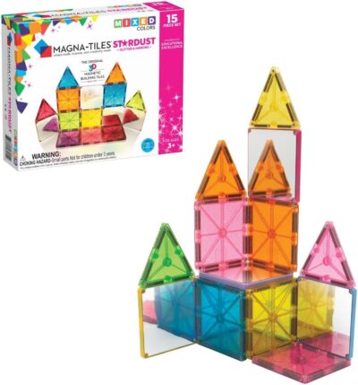 Stardust Glitters and Mirrors 15 Pz - Magna Tiles