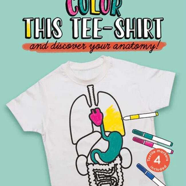 Color This Anatomy Tee-Shirt 6 anni - Koa Koa