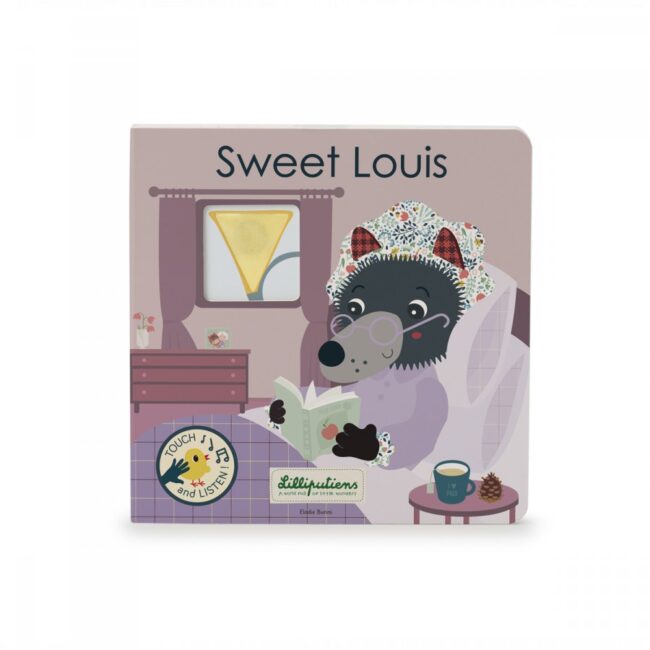 Libro tattile e sonore "Sweet Louis" - Lilliputiens