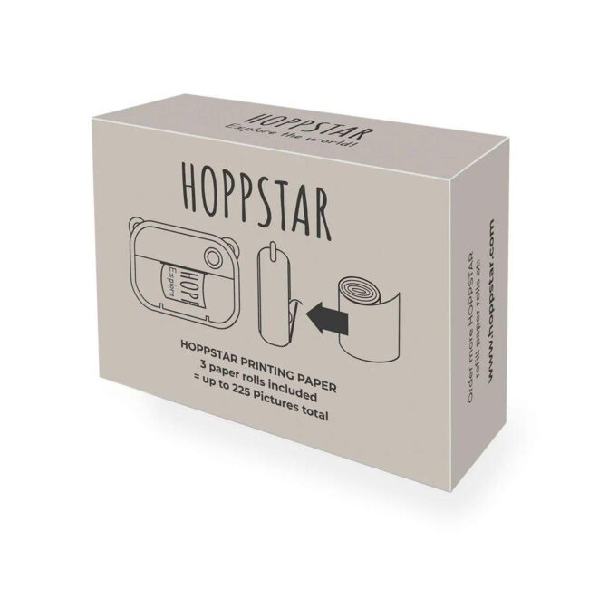 Rotolini di carta per macchina fotografica Artist 3 Pz - Hoppstar