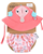 Set Baby Costumino Contenitivo + Cappellino, Cavalluccio Marino - UPF 50+ Taglia L