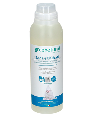 Bucato liquido Lana e Delicati 1 litro - GreeNatural