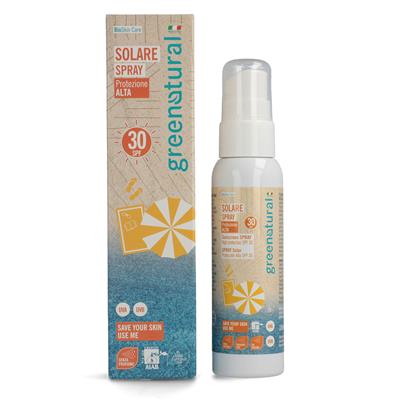 Spray Solare Protezione Alta SPF 30 - GreeNatural
