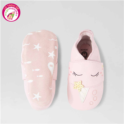 Soft Sole Narwahl Parfait Pink - Bobux