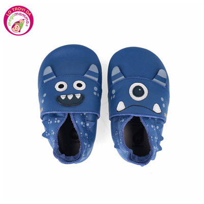 Soft Sole Murphy Binjau Blue Navy - Bobux