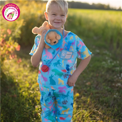 Vestito da veterinario 5/6 anni - Great Pretenders