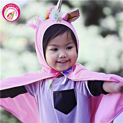 Mantello Unicorno Rosa tg 2/3 anni - Great pretenders