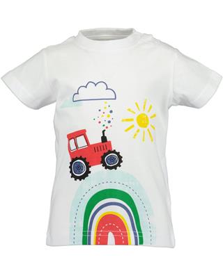 Maglia Manica Corta White Blue Farm - Blue Seven