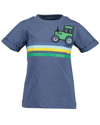 Maglia Manica Corta BlueStripes Blue Farm - Blue Seven