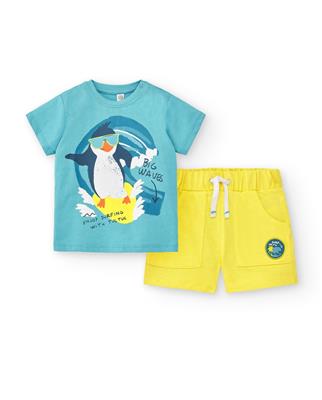 Set 2 Pz Maglietta e Shorts Laguna Beach - Tuc Tuc