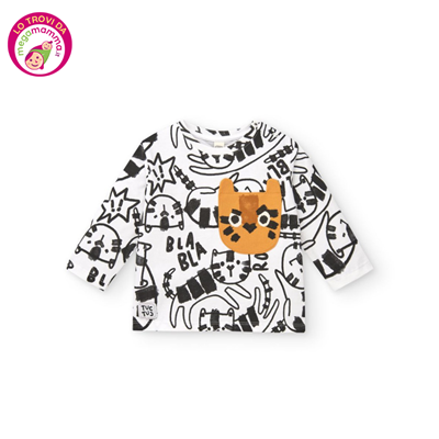 Maglia Tiger Cartoon Calling - Tuc Tuc