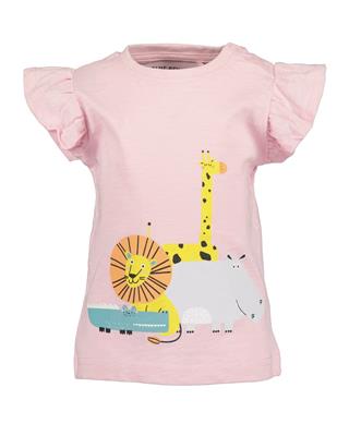 Maglia Manica Corta Pink Jungle - Blue Seven