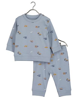 Set 2pz Maglia e Pantalone Vehicles - Blue Seven