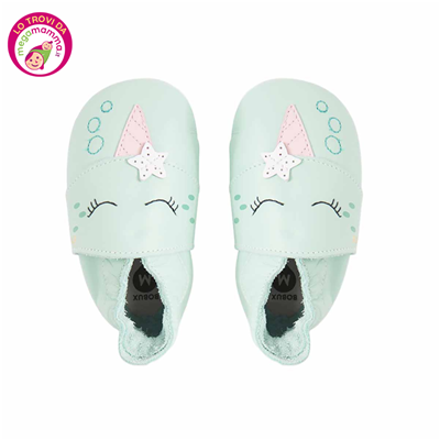 Soft Sole Narwhal Birds Egg - Bobux