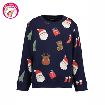 Felpa Santa's Christmas - Blue Seven