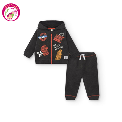 Set 2 pz Maglia e Pantalone Felpati Cartoon Calling - Tuc Tuc