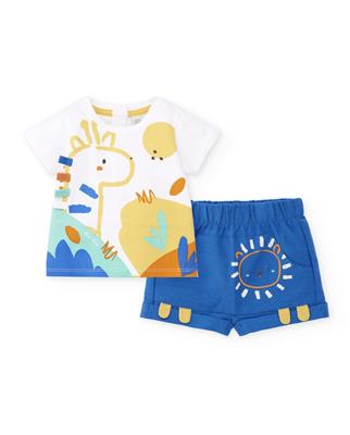 Set 2Pz T-Shirt e Shorts Sun Animal Life - Tuc Tuc